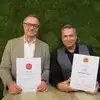 Von links nach rechts: Peter Kappeler, CEO von Pax, und Reto Schneider, Leiter Human Resources von Pax