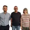 Von links nach rechts: Nikas Bergaglio, Co-Geschäftsführer der Startup Academy Ticino, Alessandro Minelli, Account Manager Berufliche Vorsorge bei Pax, und Bettina Mindt, Co-Geschäftsführerin der Startup Academy Ticino.